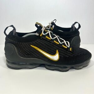 Nike Air VaporMax 2021 FK ‘Black University Gold’ (DH4086 001) Shoes Size: 11 M
